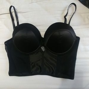 Bebe satin bralett